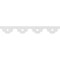 Ekena Millwork Capistrano Architectural Grade PVC Running Trim, 6"H x 5/8"P x 48"L RUNP06X0625X48CPS - alternate 6